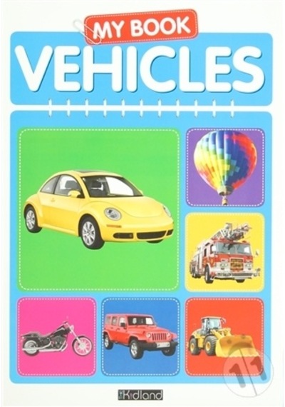 My Book - Vehicles- MK Publications