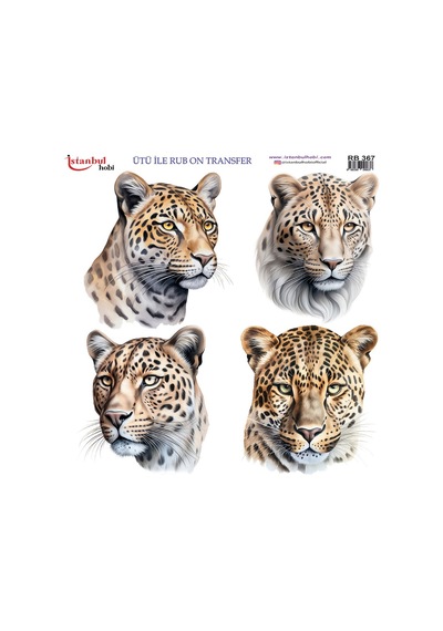 Ütü İle Rub On Transfer Kağıdı 30x30cm Rb-367