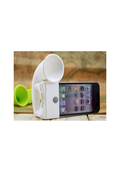 İphone 4 Ses Yükseltici Horn Speaker Açık Mavi