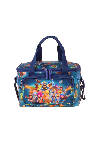 Kaukko Kids İki Bölmeli Thermo Okul Beslenme Çantası - Boom Baskılı Lacivert Renk Erkek Çocuk - L5420