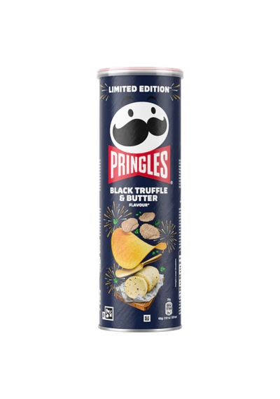 Pringles Black Truffle & Butter Flavour 165g