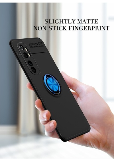 Xiaomi Mi Note 10 Lite Kilif Lens Koruma Standli Yüzüklü Silikon 407286675