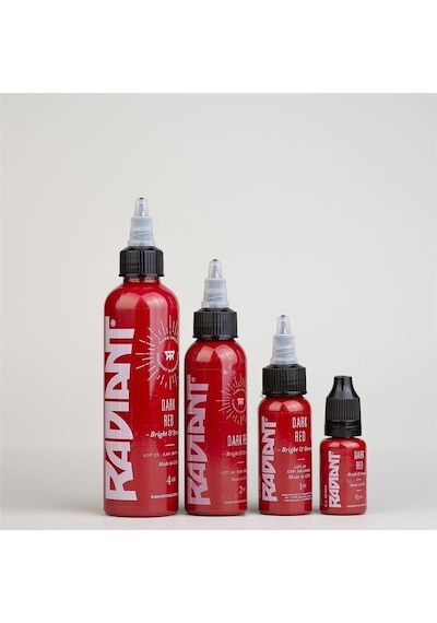 Dark Red - Radiant Tattoo Dövme Boyası - 1oz/30ml