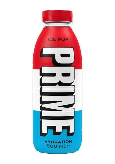 Prime Hydration Ice Pop 500 Ml Kiraz Misket Limonu Ve Ahududu Aromalı Sporcu İçeceği