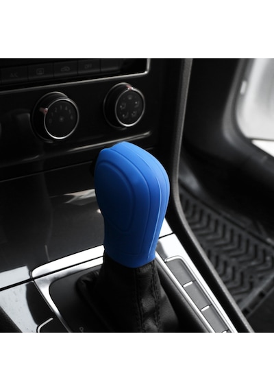 Dsg Vites Topuzu Kılıfı - Volkswagen Skoda Golf Passat Octavia Superb Leon Dsg Vites Topuzu Kılıfı Mavi