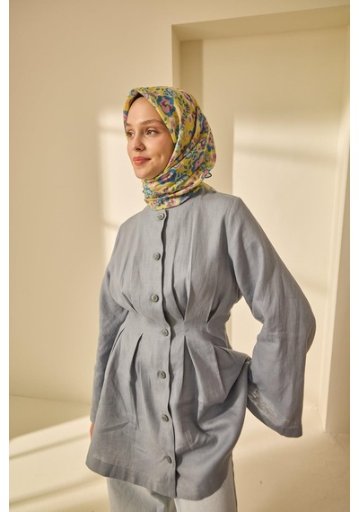 Silk Home Soft Eşarp 73090-25 Gök Mavi, Sarı, Pembe, Bebe Mavi