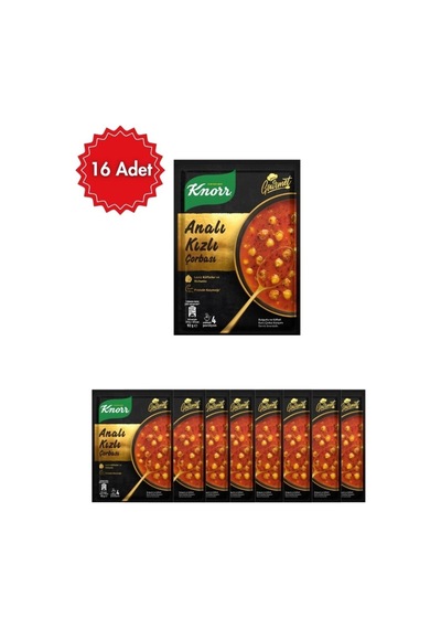 Knorr Analı Kızlı Hazır Çorba X 16 Adet