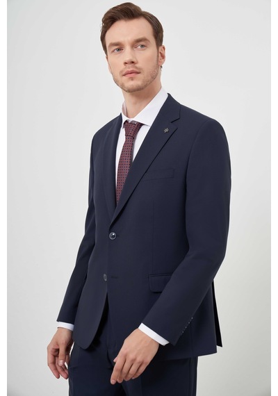 Morven Erkek Lacivert Yünlü Platinium Düz Desen Dynamic Fit Mono Yaka Takım Elbise 24mc001112200 Lacivert Morven Erkek Lacivert Yünlü Platinium Düz Desen Dynamic Fit Mono Yaka Takım Elbise 24mc001112200 Lacivert