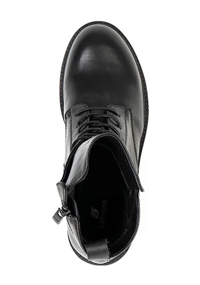 Greyder 30960 Zn Deri Trendy Kadın Bot Siyah