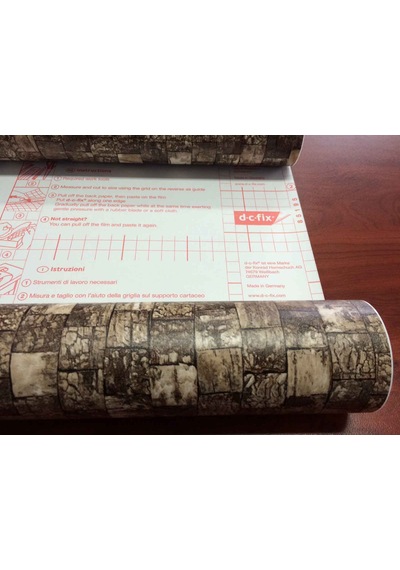 D-c-fix 276-3154 Ağaç Kabuğu Desen Dekoratif Yapışkanlı Folyo 45 Cm X 2 Mt