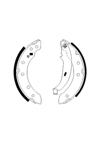 Renault Clio Symbol Arka Fren Balatasi 1998-2013 7701206962 0986487585 1.4, 1.2, 1.5 Dcı