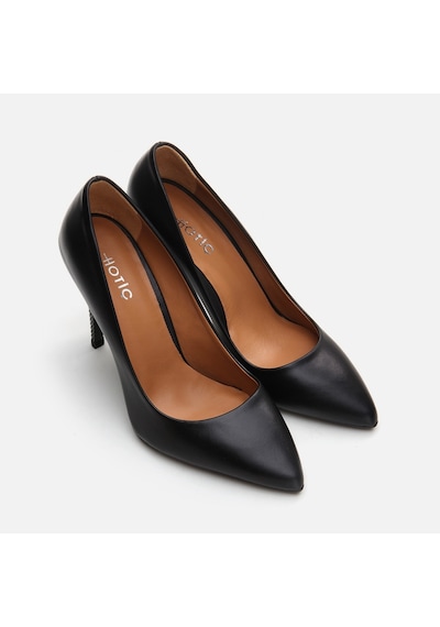 Hotiç Hakiki Deri Siyah Kadın Stiletto 01ayh291090a100 Siyah