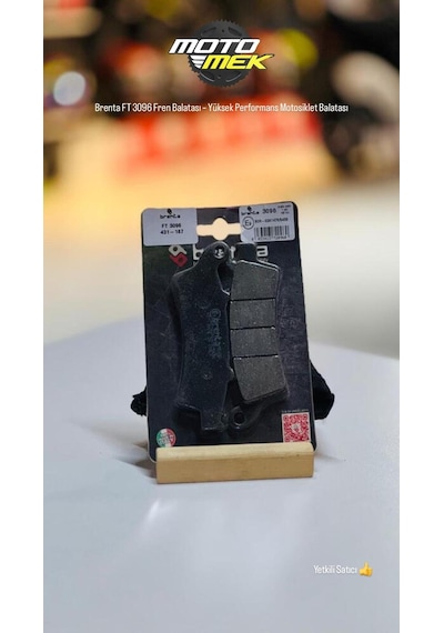 Kymco Xtown 125i Brenta Ft 3096 Fren Balatası Yüksek Performans Motosiklet Balatası