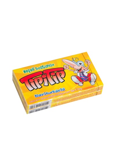 Kent Tipitip Sakız 12 X 27 G Renkli Ve Lezzetli Şekerleme 3'li Ekonomik Paket - 3 Adet Tarı