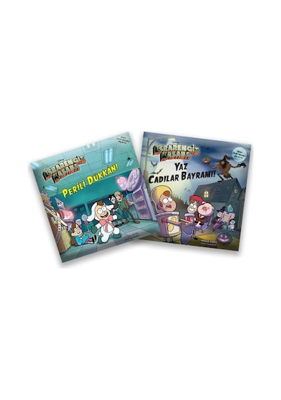 Disney Esrarengiz Kasaba Çıkartmalı Hikaye Seti - 2 Kitap Takım- Beta Kids