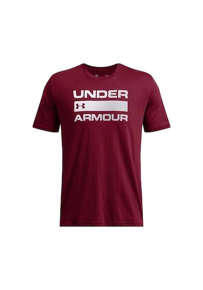 Under Armour Team Issue Wordmark Ss Erkek Tişört Bordo