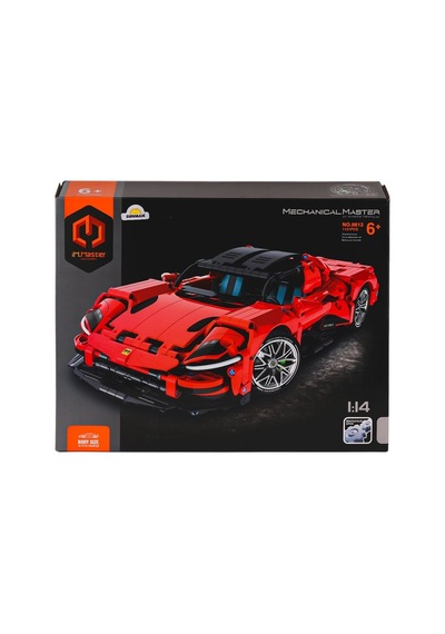 9812 Imm Mekanik Master Blokları Süper Araba 1:14 1131 Parça