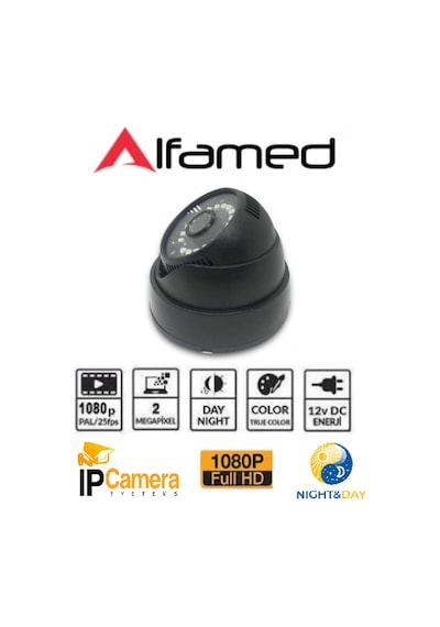 Alfamed 2 Mp 1080P İp Güvenlik Kamerası Al-1126 Alfamed 2 Mp 1080P İp Güvenlik Kamerası Al-1126