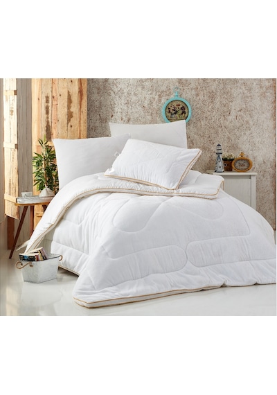 Komfort Home Çift Kişilik Welsoft-micro Klimalı Yorgan +2 Yastık Çok Renkli