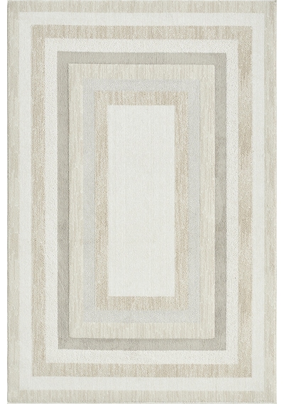Mariesse Home Wool Serisi Bukleli Yumuşak Dokulu İskandinav Dokuma Halı 1083-krem