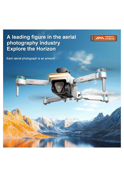 360 Engel Algılama Sensörlü Katlanabilir Uzaktan Kumandalı Drone - Ekranlı Kumanda