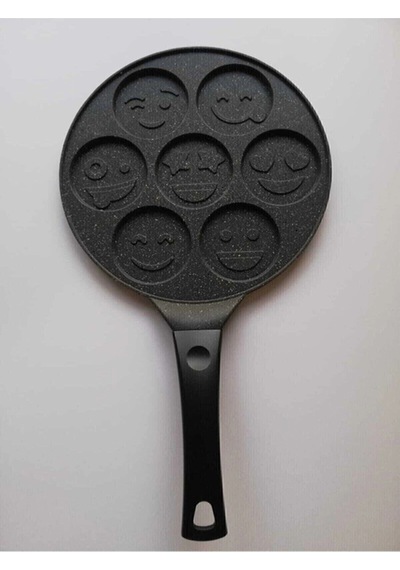 Gülenyüz Smile Premium Döküm Granit Pankek & Krep Tavası 27 Cm Diğer