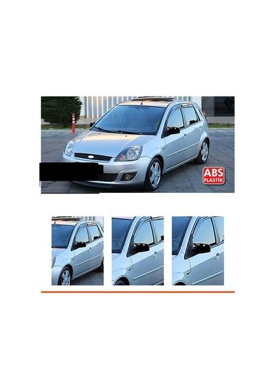 Fiesta Batman Ayna Kapağı Piano Black / 2006 -2008