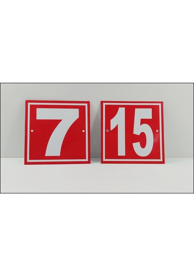 Kapı Numarası 10X10 Cm, Bina, Apartman, Işyeri Numarası (471059454)
