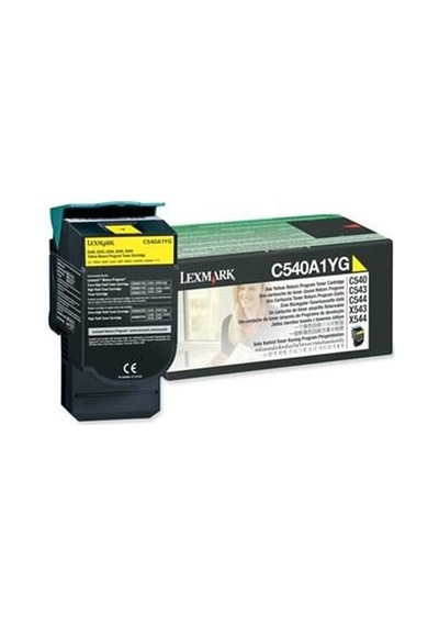 Lexmark C540A1YG 1.000 Sayfa Yellow Sarı Toner C540-543-544 X543-