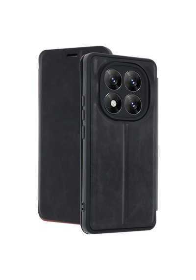 Cosmotex Newface Xiaomi Redmi Note 14 Pro 5g Kılıf Flip Cover - Siyah