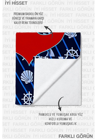 Çapa Marine Lacivert Plaj Havlusu-nautical Kırmızı Beyaz Havuz Deniz Hızlı Kuruyan Mikrofiber Havlu Gölgeli Melisa Çapa Marine Lacivert Plaj Havlusu-nautical Kırmızı Beyaz Havuz Deniz Hızlı Kuruyan Mikrofiber Havlu Gölgeli Melisa