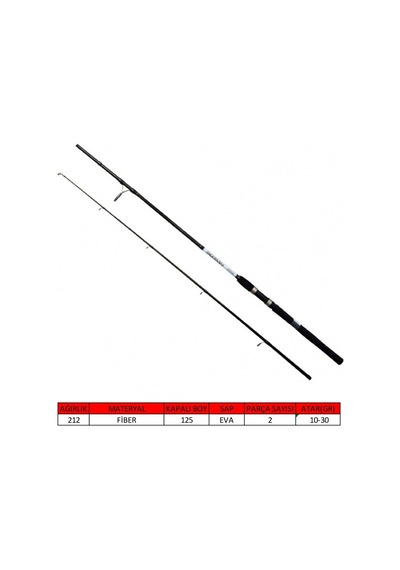Captain 1458 Fanatic Spin 2 Parça Spin Kamış 10-30gr  240 cm