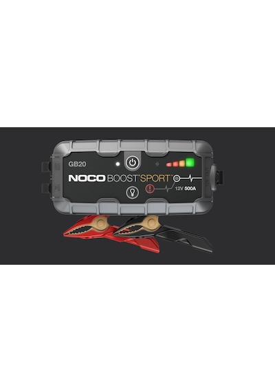 Noco Boost Sport Gb20 12v 500 Amper Lityum Akü Takviye + Powerbank + Led Lamba