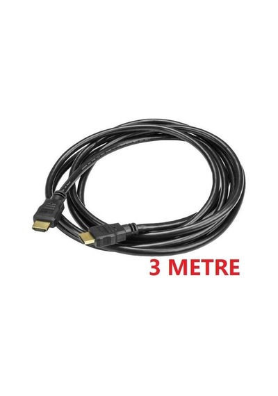 Hdmi Kablosu 3D Lcd Monitör Tv Bağlantı Kablosu 3 Metre