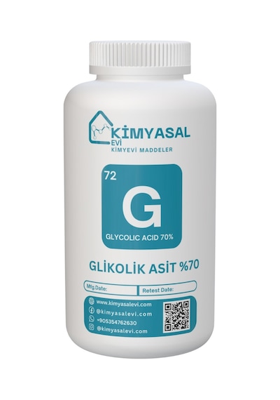 072 Glikolik Asit 70% - Glycolıc Acıd 70% 500 Gr