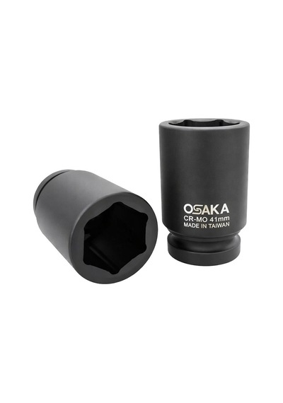 Osaka 1" Altı Köşe Havalı Derin Lokma 41 Mm