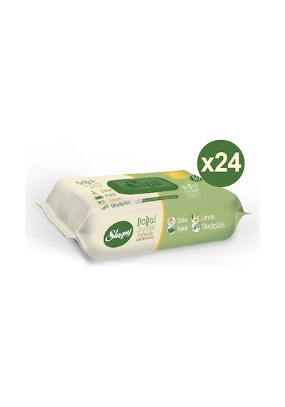 Sleepy Doğal Organik Pamuklu Temizlik Havlusu 24 x 50