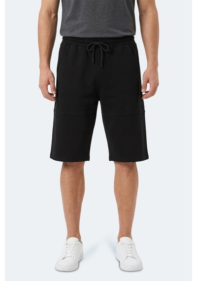 Slazenger Noctura Erkek Kapri Siyah Şort
