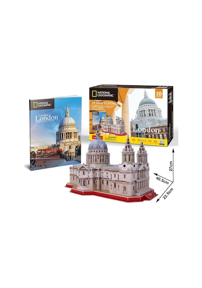 National Geographic 107 Parça 3d Puzzle Aziz Paul Katedrali.