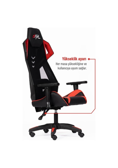 Strix Oyuncu Koltuğu Kırmızı Çok Renkli