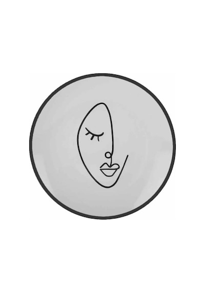 Kerman Home Face Seramik 6 Lı Pasta Tabağı 20 Cm