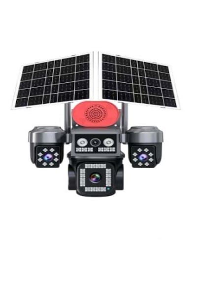 4 Kameralı Ptz Sim Kartlı Solar Kamera Güneş Enerjili Teico-4034