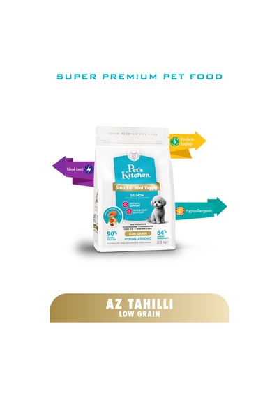Pet's Kitchen Yavru Köpek Maması Somonlu 2,5 Kg