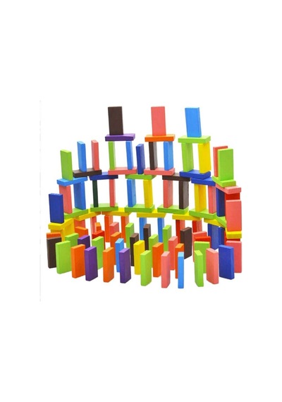 360 Parça Renkli Domino