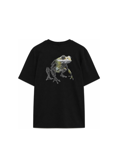 Oakley Futurescape Frog Erkek T-shirt-foa407927blk Siyah