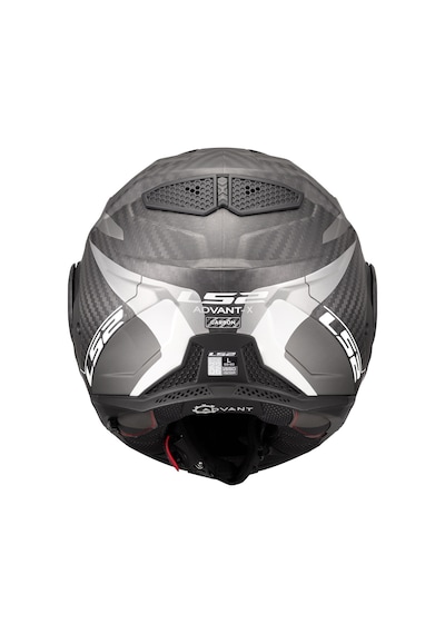 Ls2 Advant X Karbon Horızon Mat Gümüş-gri Kask Karbon Gri