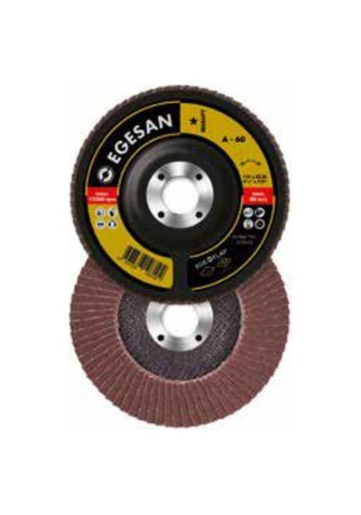 Egesan Metal Flap Disk Quality 115Mm Nk 60 Kum Ao