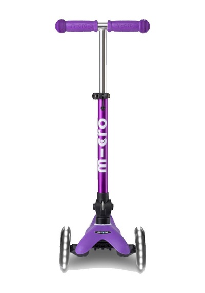 Mini Micro Scooter Deluxe Foldable Led Purple Mcr.mmd199 Mor