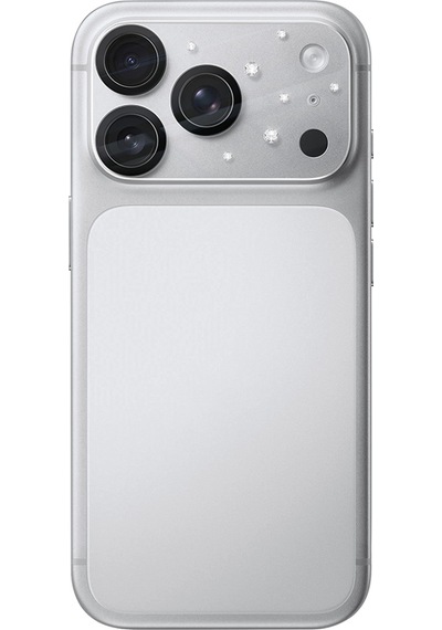Apple Uyumlu   iPhone 17 Pro Pynana Diamond Sky Serisi Taşlı Kamera Lens Koruyucu Şeffaf