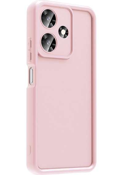 Rba Aksesuar İnfinix Hot 30i Kılıf Kamera Korumalı Rba Ananas Kapak - Siyah Siyah